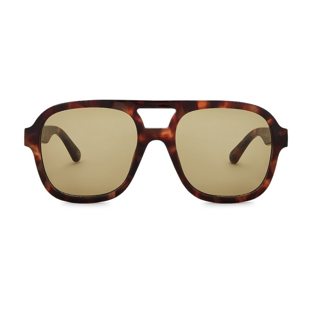 Aire Whirlpool Dark Tortie Gold Sunglasses Women Revolve